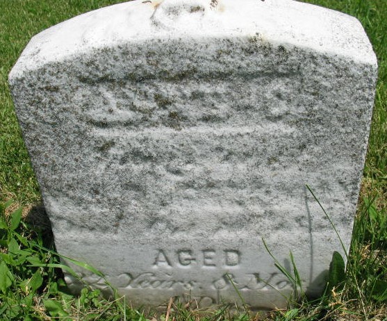 Anne S. Unknown tombstone